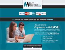 Tablet Screenshot of free-merchant.com